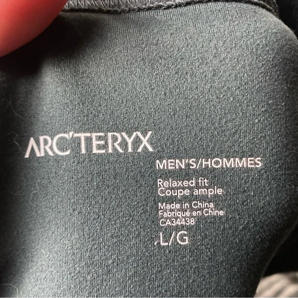 *SOLD* Arc'teryx Covert Cardigan Fleece Jacket Full Zip Heather Gray Green Men's - Picture 5 of 5